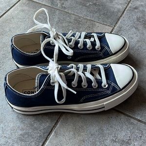 Navy Blue Converse